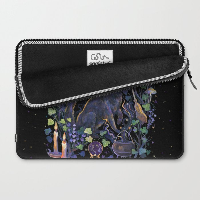 Black Cat Laptop Sleeve Gallery Image 2