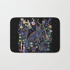 Black Cat Bath Mat Gallery Image 1