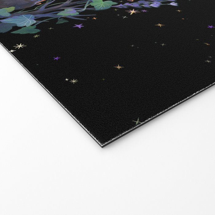 Black Cat Welcome Mat Gallery Image 2