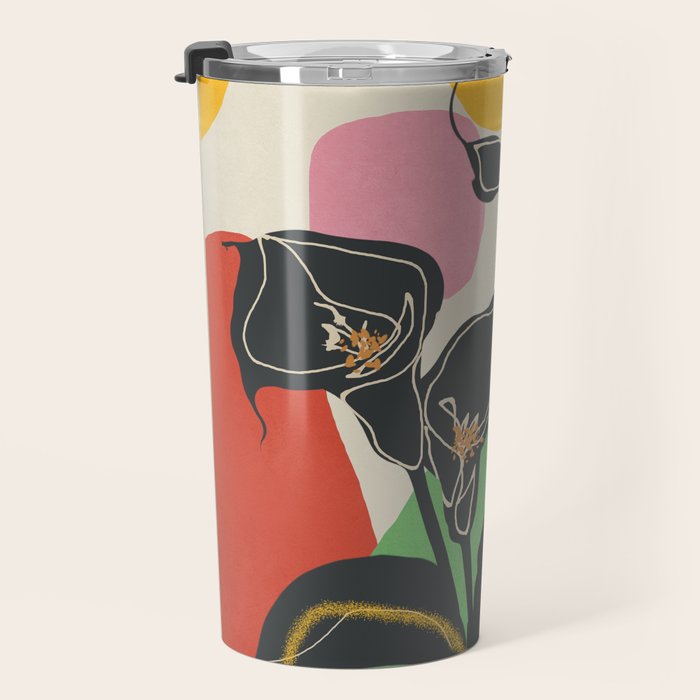 Modern Calla Harmony Travel Mug Gallery Image 3