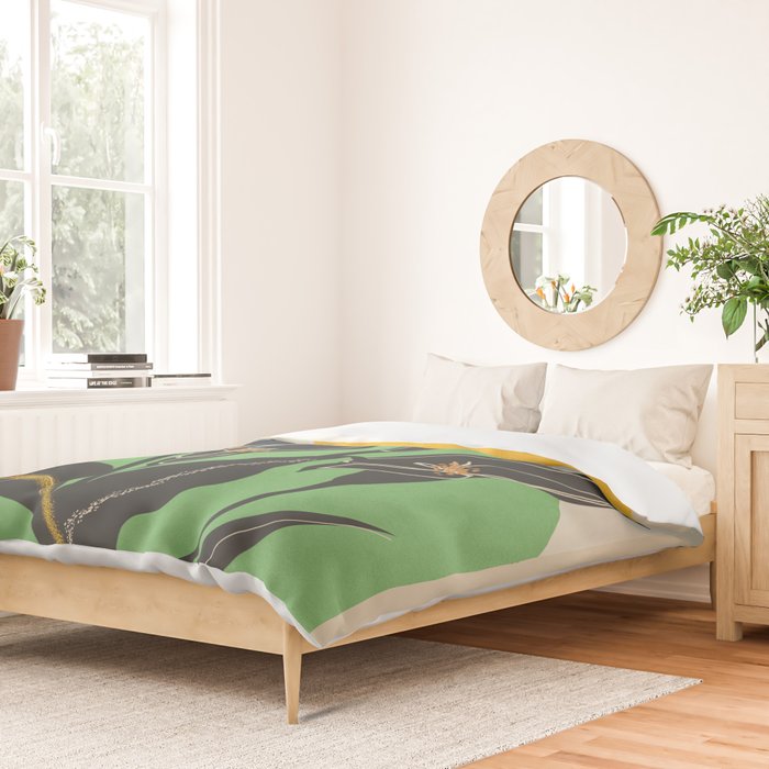 Modern Calla Harmony Duvet Cover Gallery Image 2