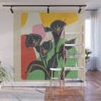 Modern Calla Harmony Wall Mural Gallery Image 1