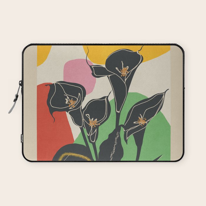 Modern Calla Harmony Laptop Sleeve Gallery Image 1
