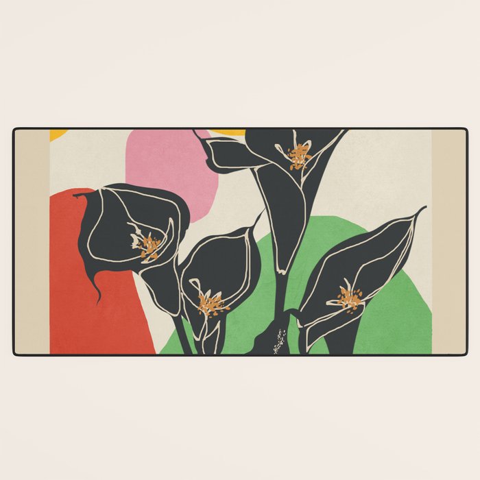 Modern Calla Harmony Desk Mat Gallery Image 3