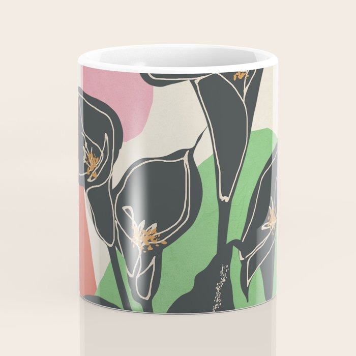 Modern Calla Harmony Coffee Mug Gallery Image 4