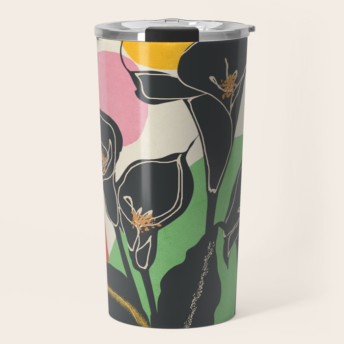 Modern Calla Harmony Travel Mug Gallery Image 1