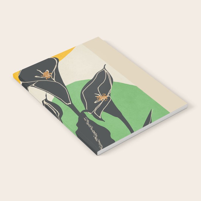 Modern Calla Harmony Notebook Gallery Image 1