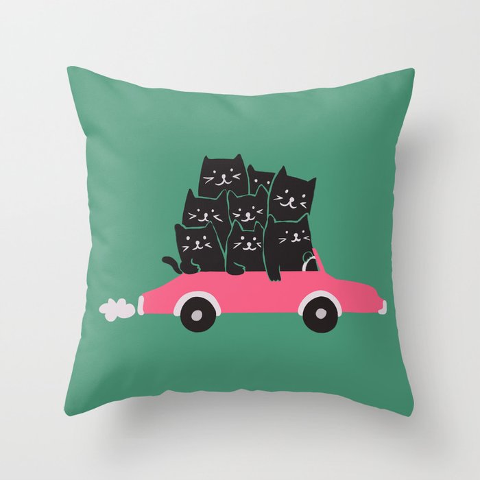 Get in Throw Pillow Gallery Image 6