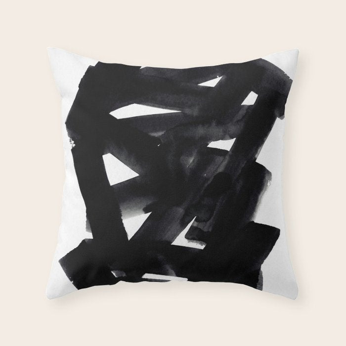 Superwatercolor Throw Pillow Gallery Image 6