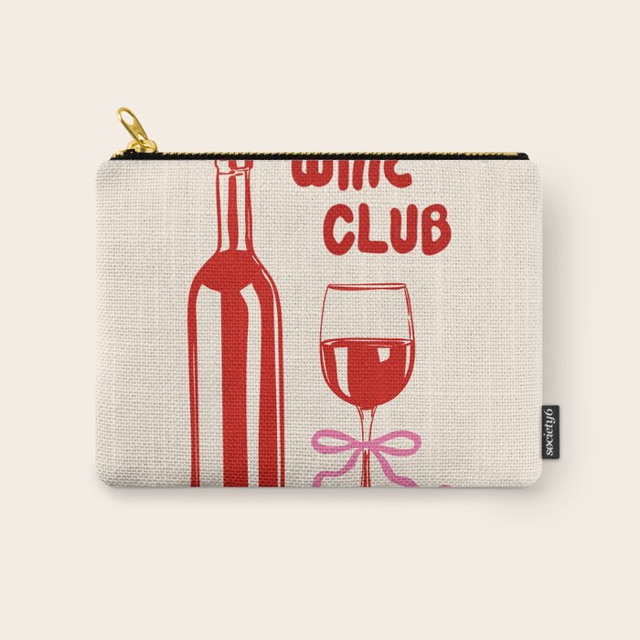 Wine Club Coquette Carry All Pouch Gallery Image 1