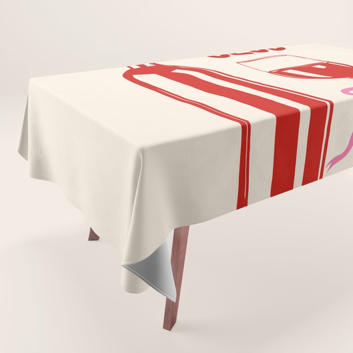 Wine Club Coquette Tablecloth Gallery Image 1