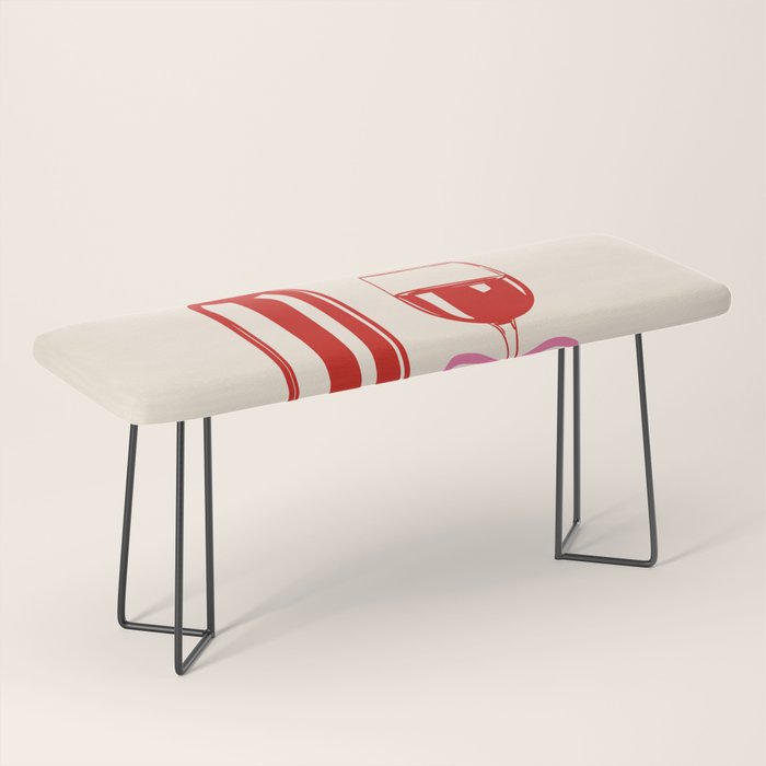 Wine Club Coquette Bench Gallery Image 1