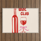 Wine Club Coquette Outdoor Rug Gallery Image 1