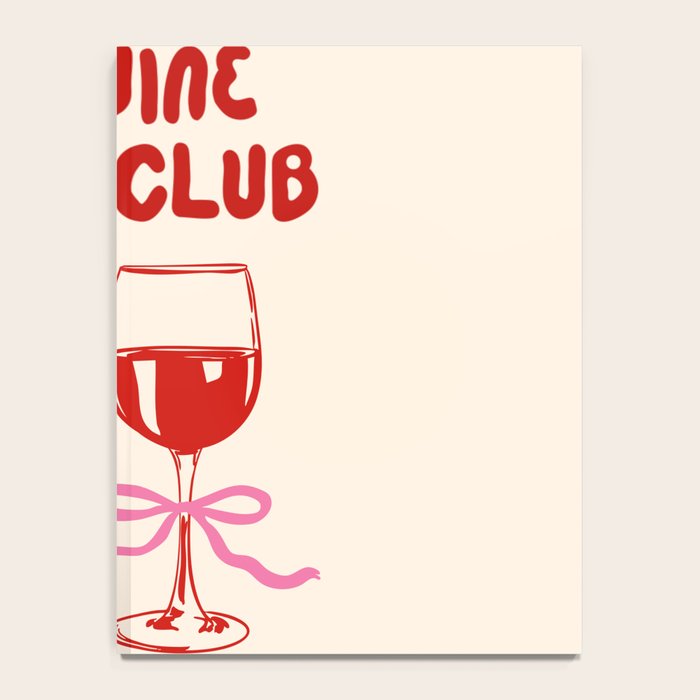 Wine Club Coquette Notebook Gallery Image 4