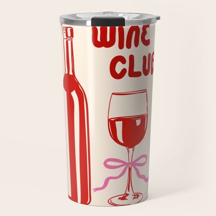 Wine Club Coquette Travel Mug Gallery Image 1