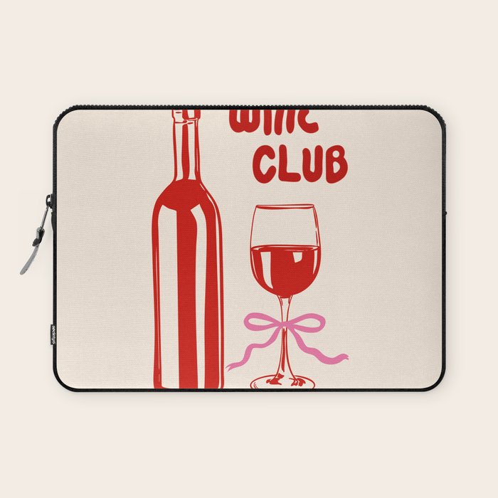 Wine Club Coquette Laptop Sleeve Gallery Image 1