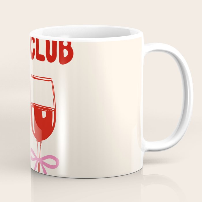 Wine Club Coquette Coffee Mug Gallery Image 1