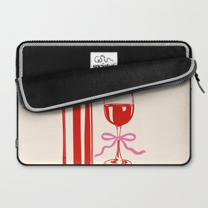 Wine Club Coquette Laptop Sleeve Gallery Image 2