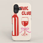 Wine Club Coquette iPhone Case Gallery Image 1
