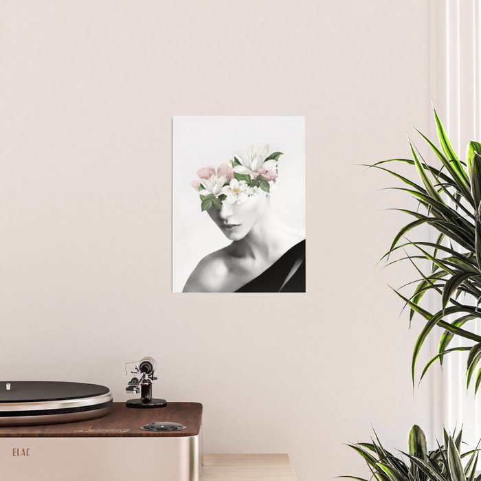 Floral Portrait 8 Poster Gallery Image 2