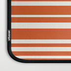 Classic Stripes XLVIII - Bright Retro Red Laptop Sleeve Gallery Image 3