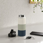 Sage Navy Water Bottle Gallery Image 4