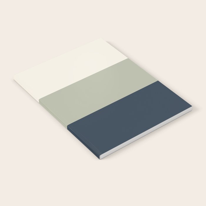 Sage Navy Notebook Gallery Image 2