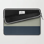 Sage Navy Laptop Sleeve Gallery Image 2