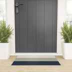 Sage Navy Welcome Mat Gallery Image 3