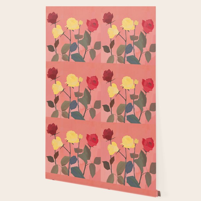 Red and Yellow Roses Wallpaper Gallery Image 2