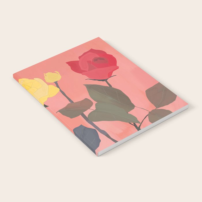 Red and Yellow Roses Notebook Gallery Image 1