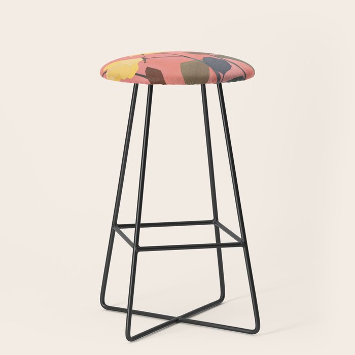 Red and Yellow Roses Stool Gallery Image 1