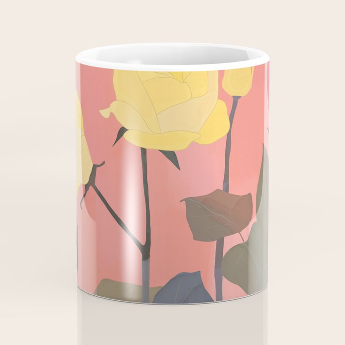 Red and Yellow Roses Coffee Mug Gallery Image 4