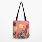 Red and Yellow Roses Tote Bag Gallery Image 2