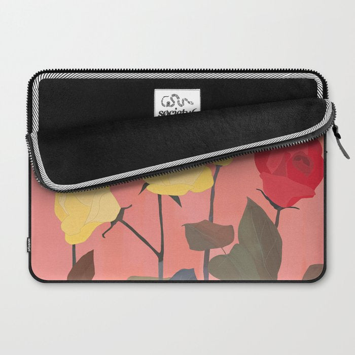 Red and Yellow Roses Laptop Sleeve Gallery Image 2