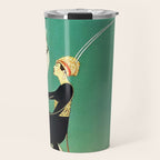 Vintage Magazine Cover - Peacock Travel Mug Gallery Image 1