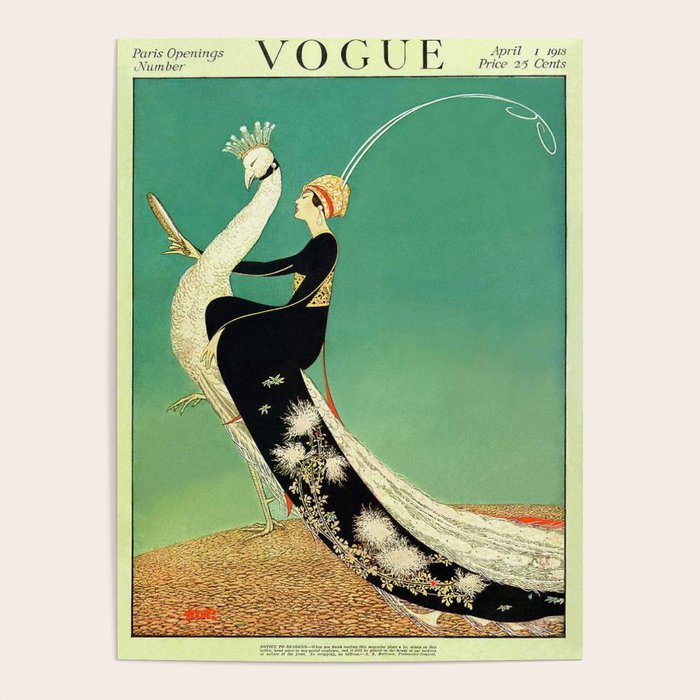 Vintage Magazine Cover - Peacock Poster Gallery Image 1
