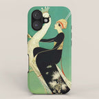 Vintage Magazine Cover - Peacock iPhone Case Gallery Image 1