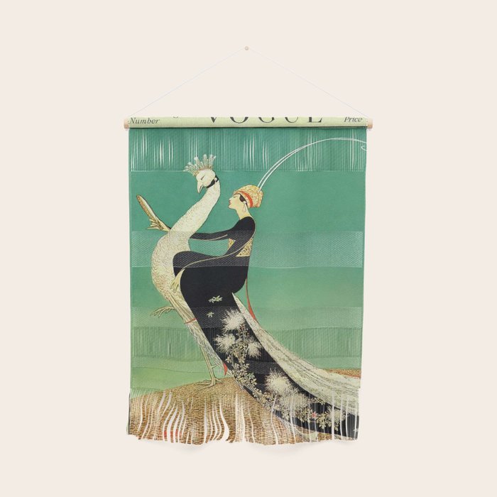 Vintage Magazine Cover - Peacock Wall Hanging Gallery Image 1