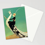 Vintage Magazine Cover - Peacock Stationery Card Gallery Image 2