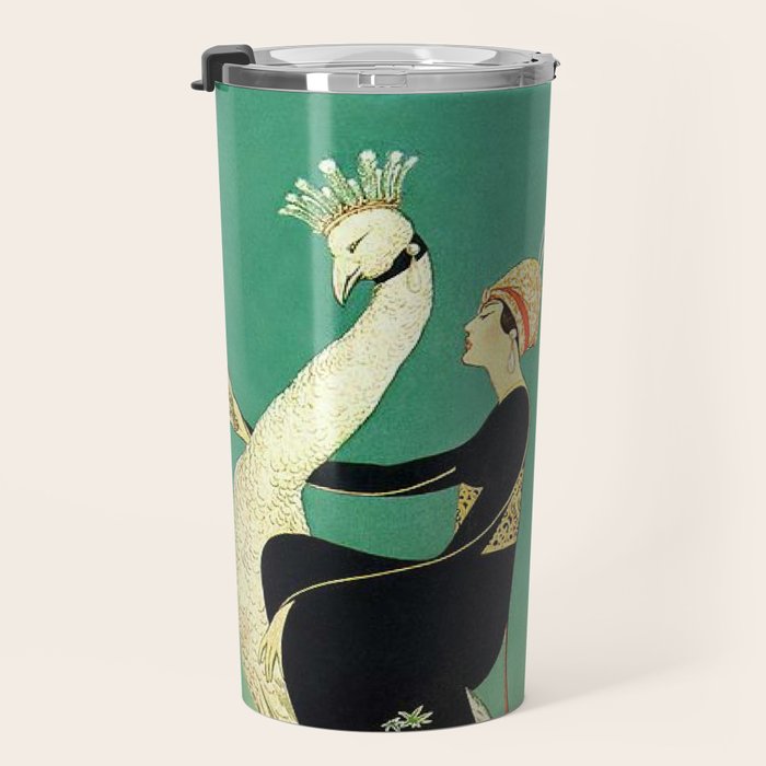 Vintage Magazine Cover - Peacock Travel Mug Gallery Image 3