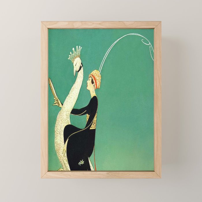 Vintage Magazine Cover - Peacock Mini Art Print Gallery Image 1