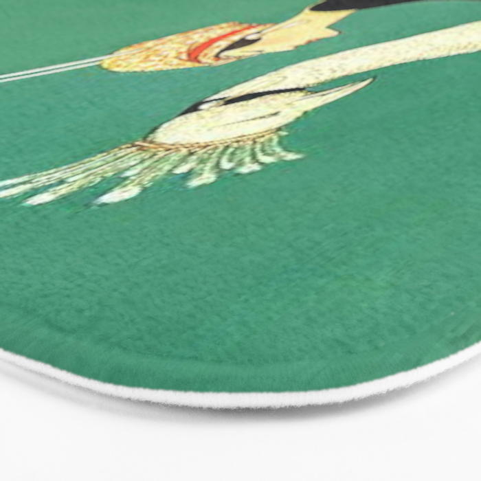Vintage Magazine Cover - Peacock Bath Mat Gallery Image 3