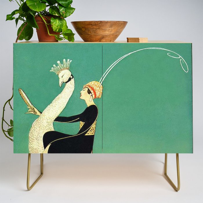 Vintage Magazine Cover - Peacock Credenza Gallery Image 1