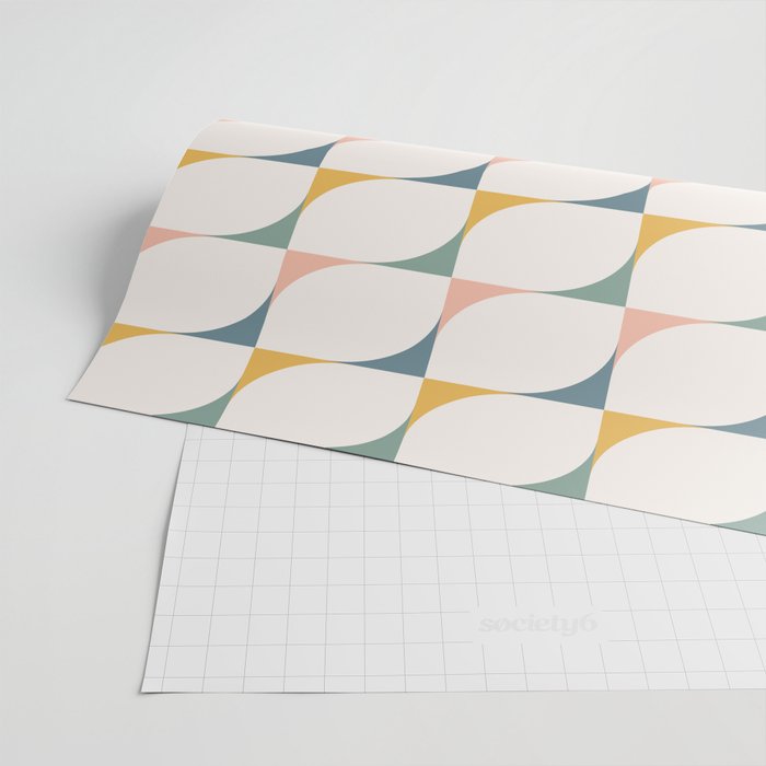 Abstract Patterned Shapes XXVI Wrapping Paper Gallery Image 2