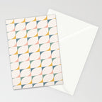 Abstract Patterned Shapes XXVI Stationery Card Gallery Image 2