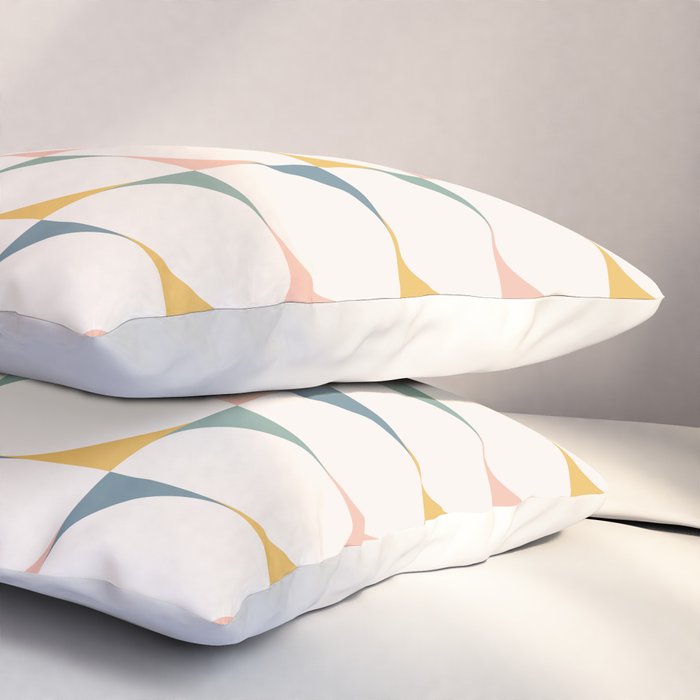 Abstract Patterned Shapes XXVI Pillow Sham Gallery Image 3
