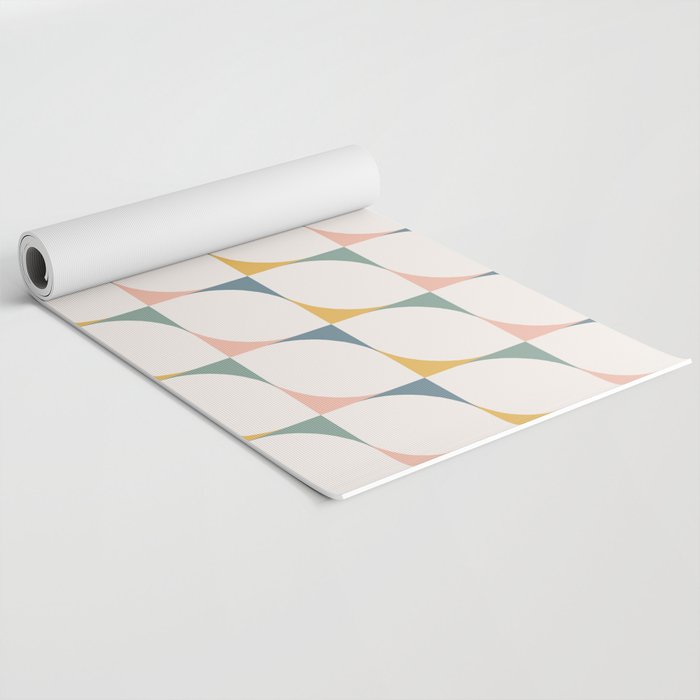 Abstract Patterned Shapes XXVI Yoga Mat Gallery Image 2