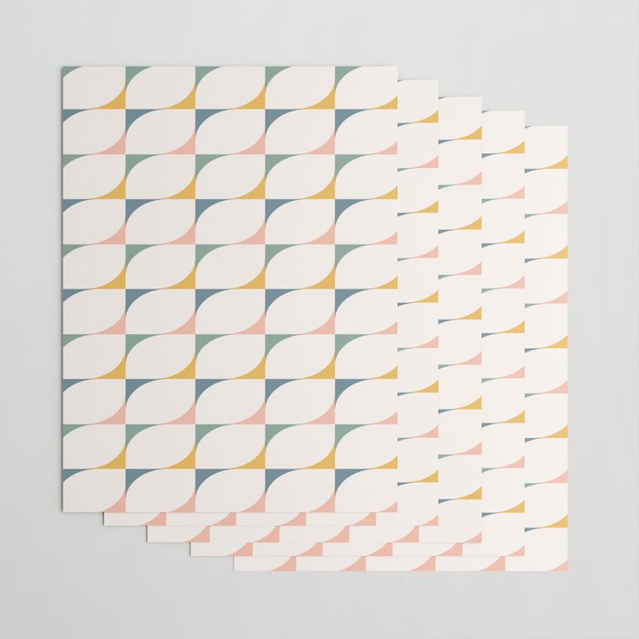 Abstract Patterned Shapes XXVI Wrapping Paper Gallery Image 3