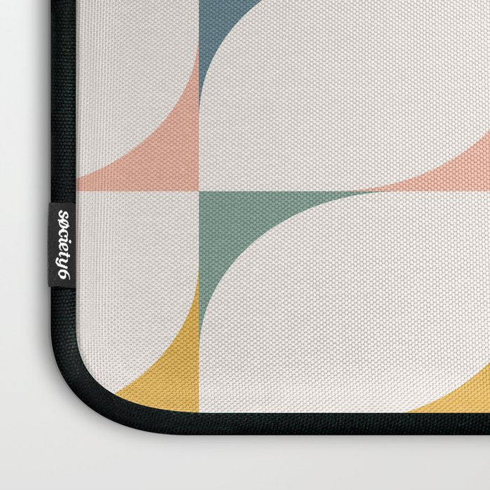 Abstract Patterned Shapes XXVI Laptop Sleeve Gallery Image 3